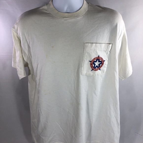 Vintage Mall Of America Bloomingdales Single Stitch USA Made T Shirt 90s Size XL - Picture 2 of 12